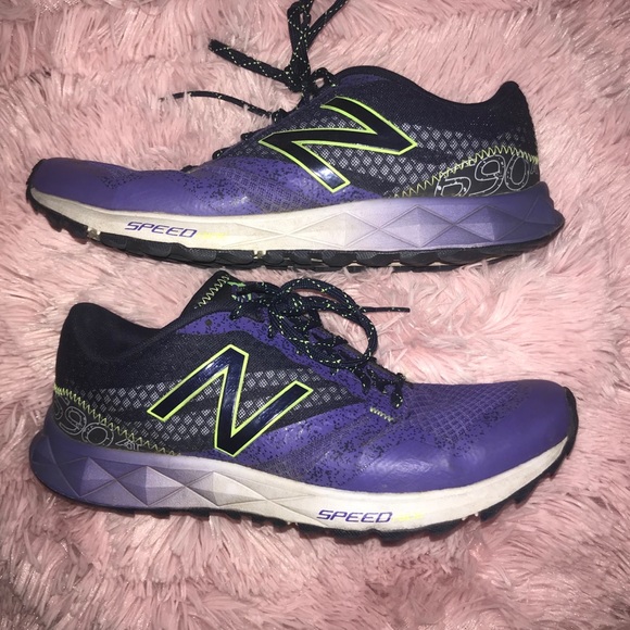New Balance 690 AT 8.5 Purple & Green All Terrain - Picture 2 of 8